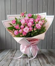 Букет Розовый кустик в Трехгорном