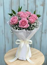 Букет цветов из:  Розы в Трехгорном