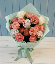 Букет цветов из:  Розы в Трехгорном