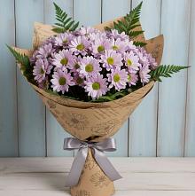 Букет цветов из:  Хризантемы в Трехгорном