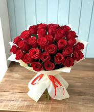 Букет 29 Красных роз в Трехгорном